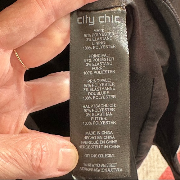 City Chic Size Small/16 Black Longline Blazer Boss Classy Preppy Boardroom - Picture 4 of 9